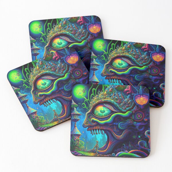 Item preview, Trippy Abstract Lizard designed and sold by VibrantView.