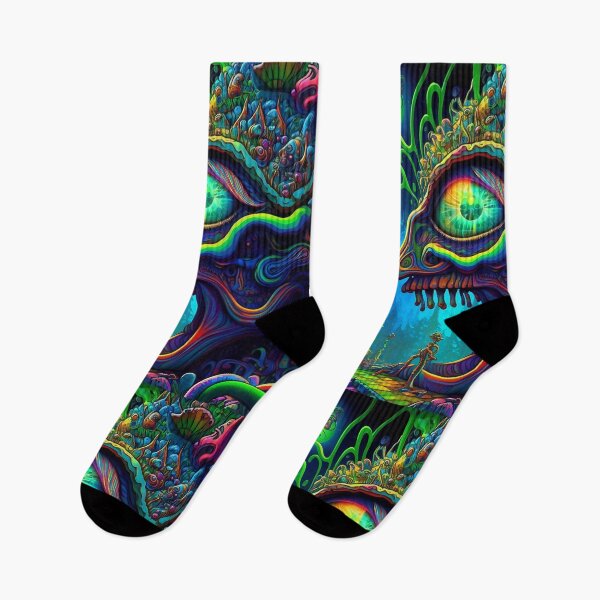 Item preview, Trippy Abstract Lizard designed and sold by VibrantView.
