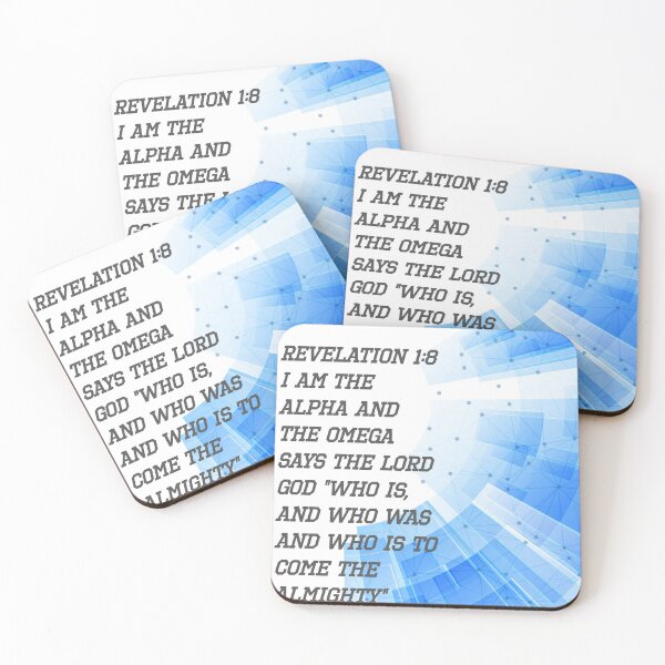 Item preview, Revelation 1:8 designed and sold by Scotties1.