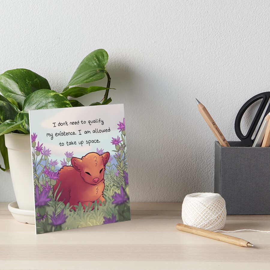 Item preview, Art Board Print designed and sold by thelatestkate.