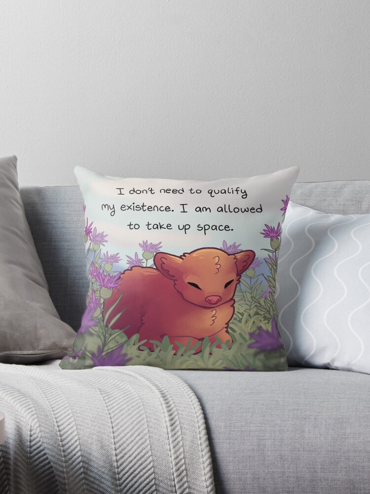 Item preview, Throw Pillow designed and sold by thelatestkate.