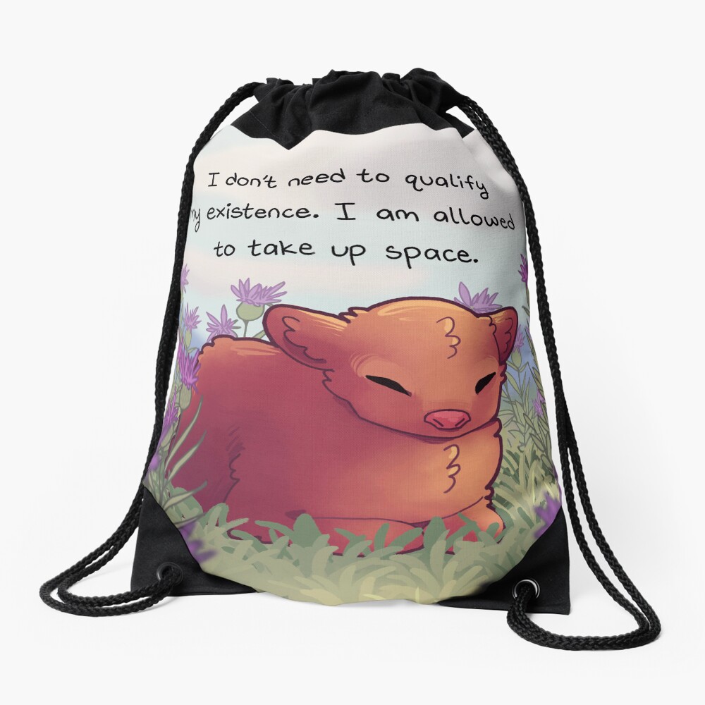 Item preview, Drawstring Bag designed and sold by thelatestkate.