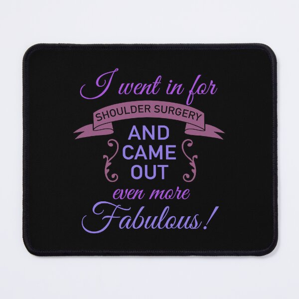 Item preview, Shoulder Surgery Fabulous Recovery (Purple) designed and sold by thepixelgarden.