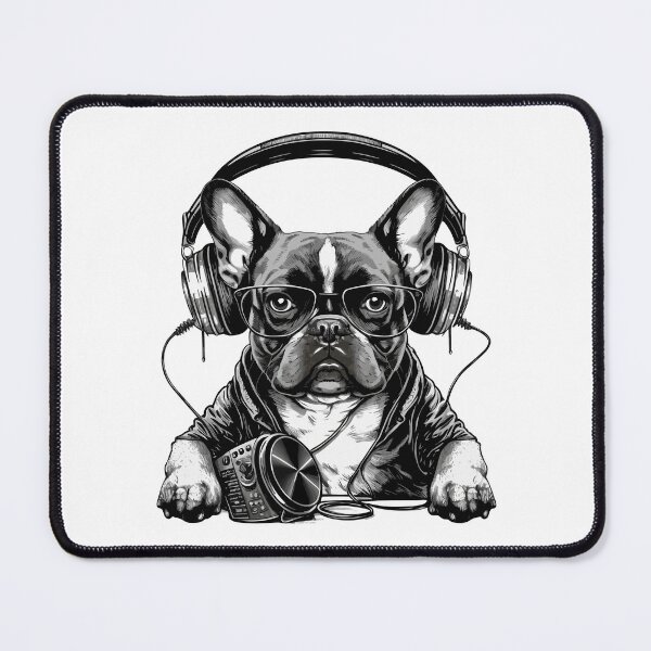 Item preview, DJ French Bulldog designed and sold by Ou-SunShine.
