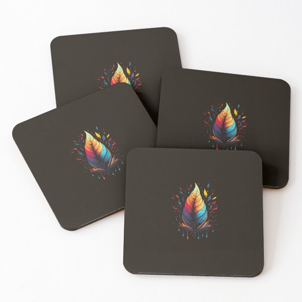 Item preview, colorful leaf designed and sold by Francesko221.