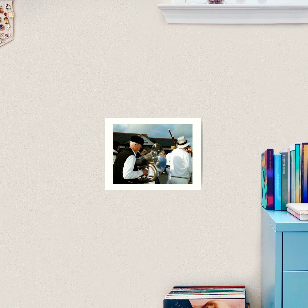 The band plays on... Art Print