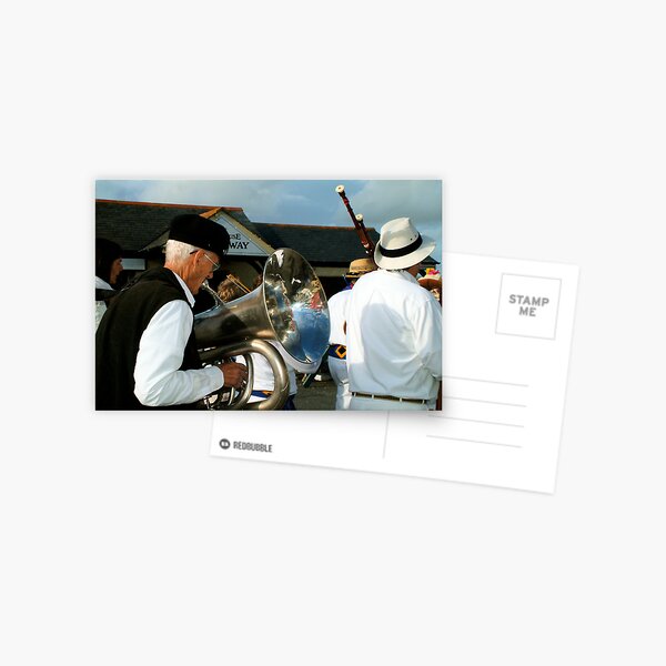 The band plays on... Postcard
