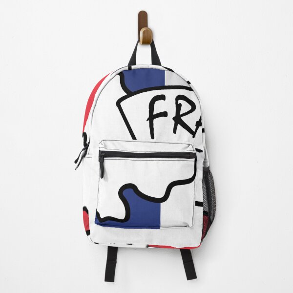 Item preview, France Map with Flag designed and sold by ninoni.