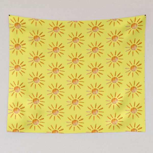 Item preview, Watercolor Happy Sun designed and sold by heartsake.