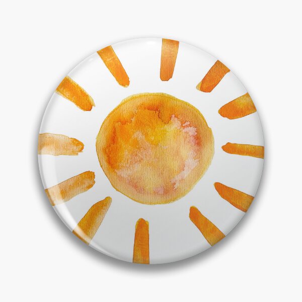 Item preview, Watercolor Happy Sun designed and sold by heartsake.