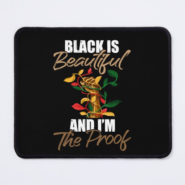 Item preview, Black is Beautiful And I'm Proof Black History Month designed and sold by Dressed For Duty.