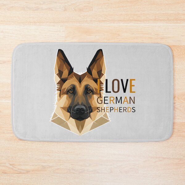 Item preview, I Love German Shepherds designed and sold by brindled.