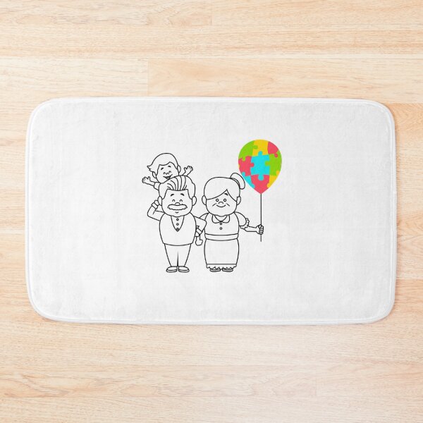 Item preview, World Autism Awareness Day April 2nd, autism awareness grandparents & grandchild gifts designed and sold by haRexia.