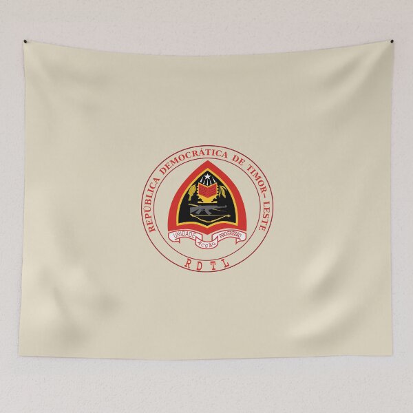 Item preview, East Timor National emblem  Country Coat of Arms designed and sold by webdango.