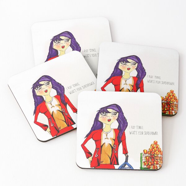 Item preview, I play tennis, What's Your Superpower designed and sold by CutieMae.