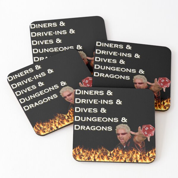 Item preview, Diners and Drive-Ins and Dives and Dungeons and Dragons designed and sold by emmabielawa.