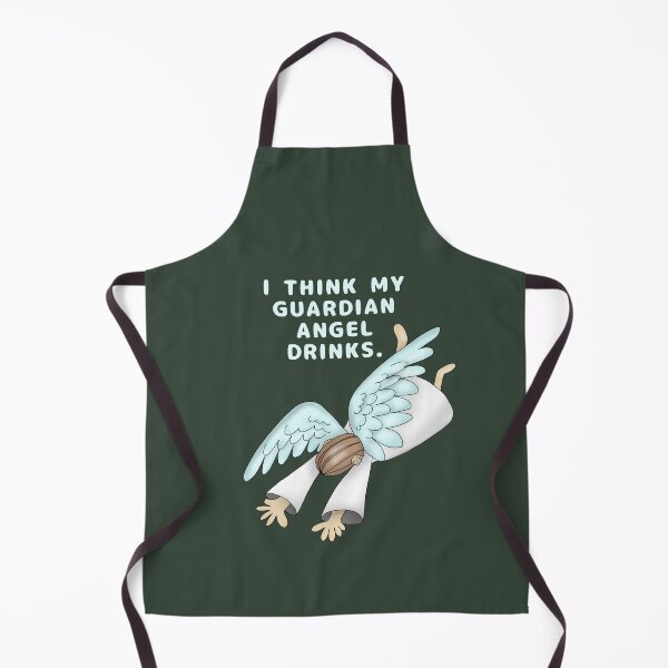 Item preview, I THINK MY GUARDIAN ANGEL DRINKS designed and sold by La Loca.
