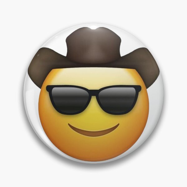 Item preview, Cool Cowboy Emoji designed and sold by pheyth.