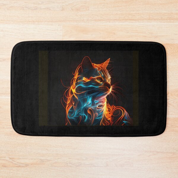 Item preview, Neon cat designed and sold by Alifoxs.