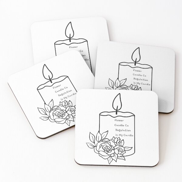 Item preview, Flower Candle Co Regulation Is My Cardio designed and sold by salazare01.