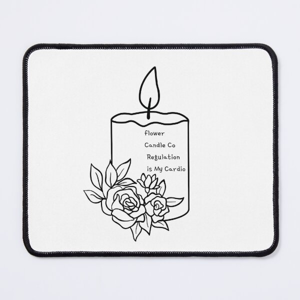 Item preview, Flower Candle Co Regulation Is My Cardio designed and sold by salazare01.