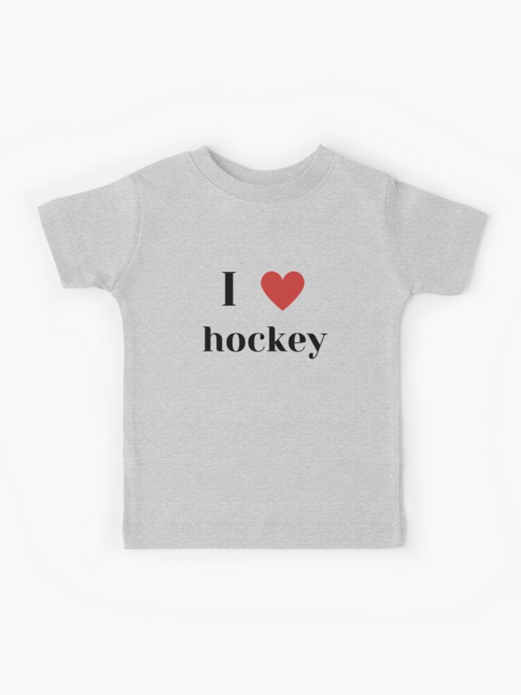 I Love Hockey Boys T-Shirts