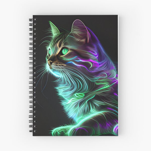 Item preview, Neon cat designed and sold by Alifoxs.