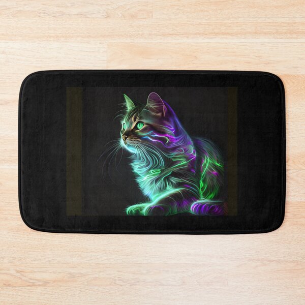 Item preview, Neon cat designed and sold by Alifoxs.