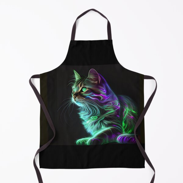 Item preview, Neon cat designed and sold by Alifoxs.