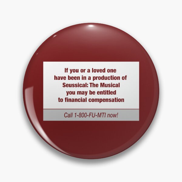 Item preview, Seussical designed and sold by EMGs.