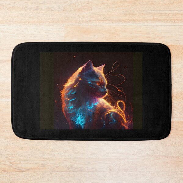 Item preview, Neon cat designed and sold by Alifoxs.