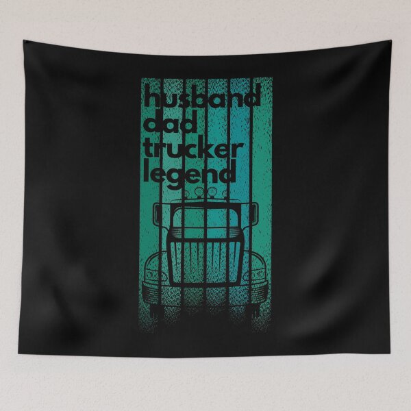 Item preview, Husband Dad Trucker Legend For Dad To Day fathers day gifts designed and sold by VectorPower.