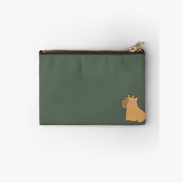 Item preview, Cute Capybara has an Orange designed and sold by sillymiya.