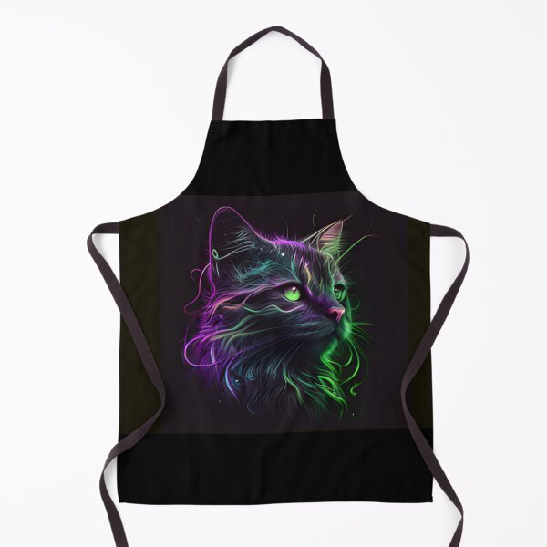 Item preview, Neon cat designed and sold by Alifoxs.