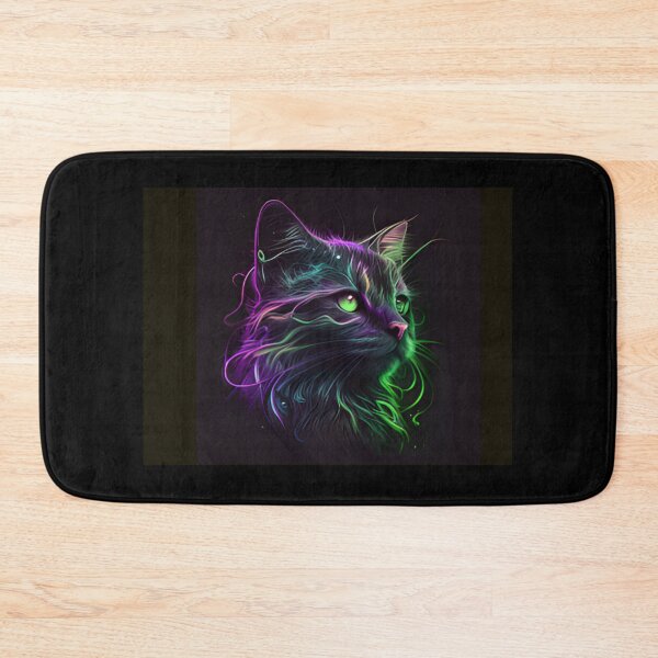 Item preview, Neon cat designed and sold by Alifoxs.