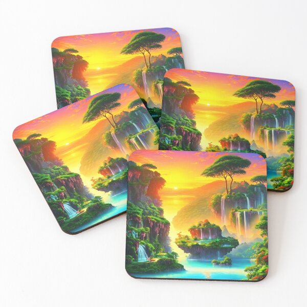 Item preview, Mystic Waterfall Haven designed and sold by Oni's Realm  Studio.
