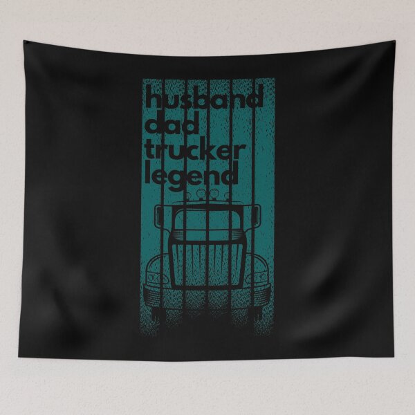 Item preview, Husband Dad Trucker Legend For Dad To Day fathers day gifts designed and sold by VectorPower.