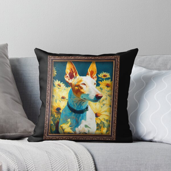 Item preview, Ibizan Hound Sunflower Painting Adorable Dog designed and sold by rafaeltto.
