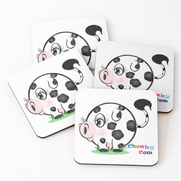 Item preview, Chonky cow  designed and sold by Shirley cute art .