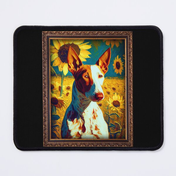 Item preview, Ibizan Hound Sunflower Painting Adorable Dog designed and sold by rafaeltto.