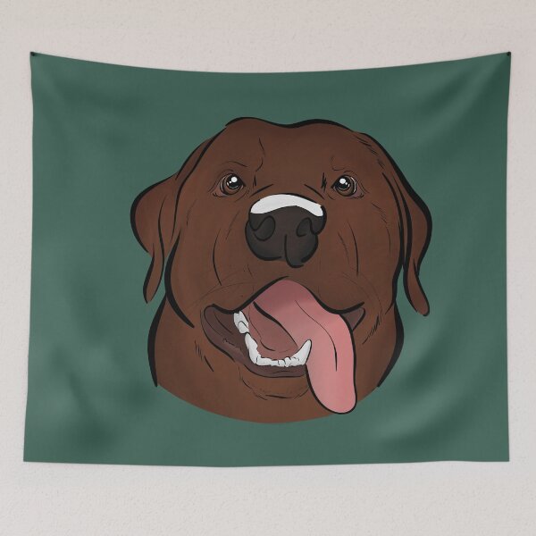Item preview, English Fox Red Labrador designed and sold by rmcbuckeye.