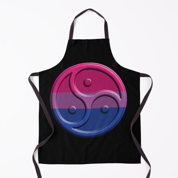 Item preview, Bisexual Pride Flag Triskelion designed and sold by TheirChoice.