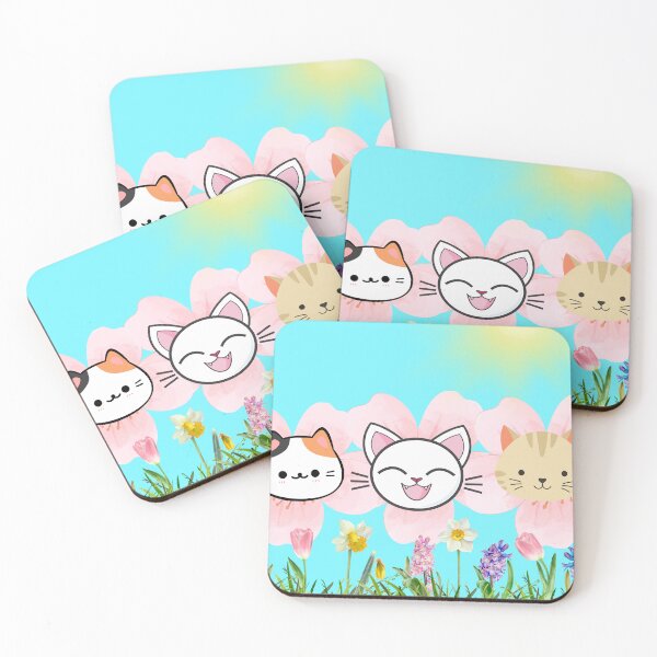 Item preview, Cute kitty Springtime  designed and sold by PhoeniXDreamer.