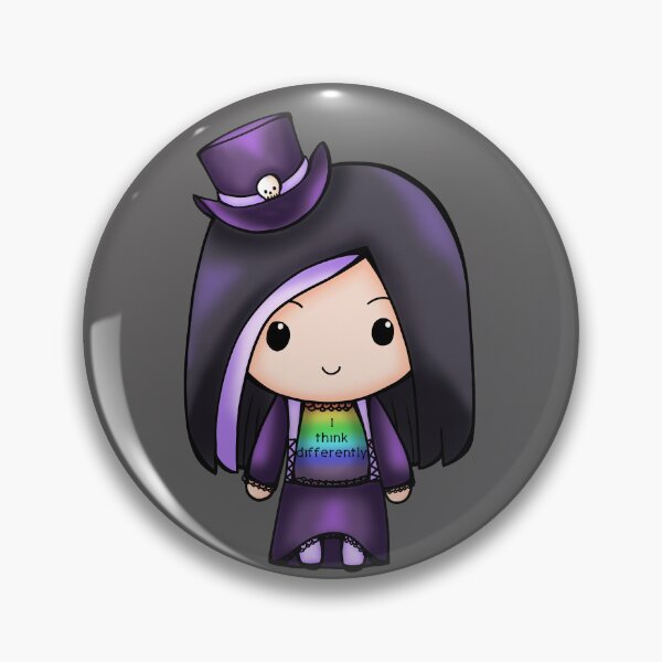 Item preview, Neurodivergent goth girl designed and sold by writersparks.
