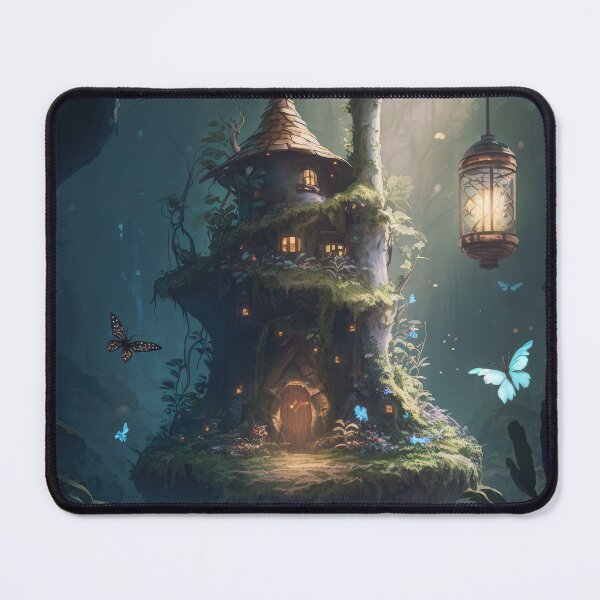 Item preview, Fairy Cottage In The Woods designed and sold by ScenicSerenity.
