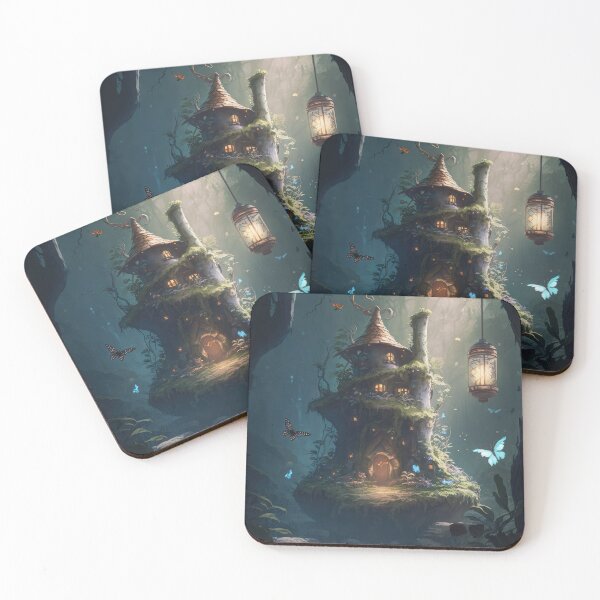 Item preview, Fairy Cottage In The Woods designed and sold by ScenicSerenity.