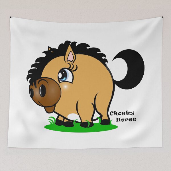 Item preview, Chonky horse  designed and sold by Shirley cute art .