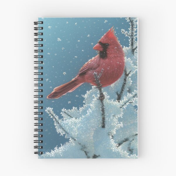 Aperçu de l'œuvre Cardinal "Cerise sur le dessus" créée et vendue par Collin Bogle.