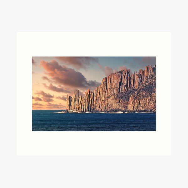 Item preview, Dolerite Sea Cliffs Of The Tasman Peninsula  designed and sold by Alex Preiss.