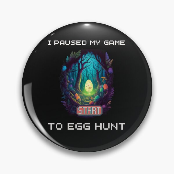 Item preview, I Paused My Game To Egg Hunt #2 - Happy Easter T-Shirt designed and sold by LunaTS.